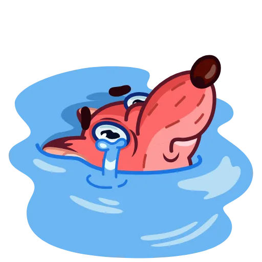 😭 Стикер «Foxy Comrade» для Telegram