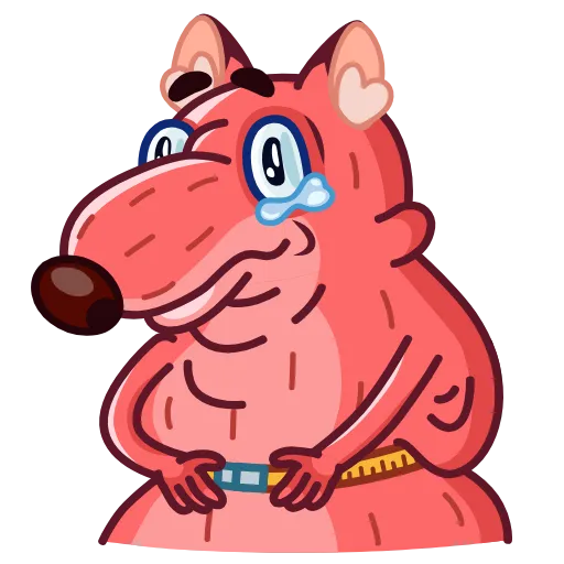 😢 Стикер «Foxy Comrade» для Telegram