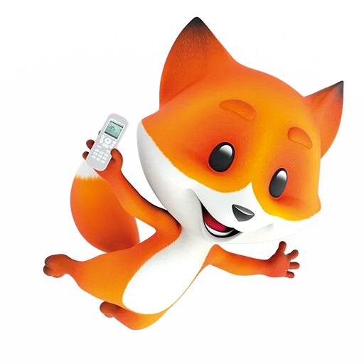 💨 Стикер «Фоксі» для Telegram