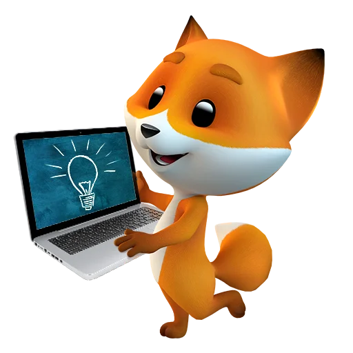 💻 Стикер «Фоксі» для Telegram
