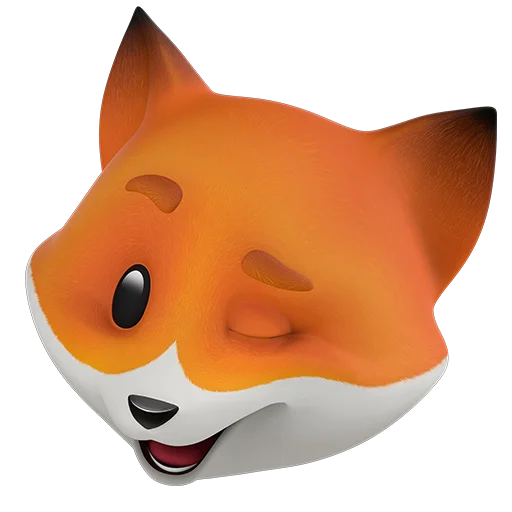 😉 Стикер «Фоксі» для Telegram