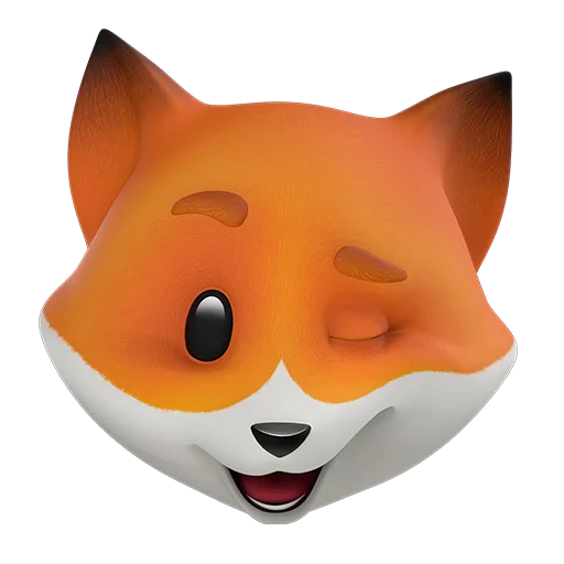 😉 Стикер «Фоксі» для Telegram