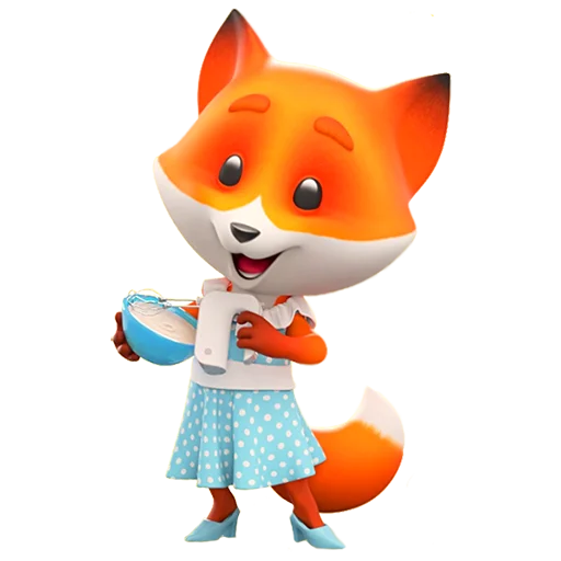 👩‍🍳 Стикер «Фоксі» для Telegram