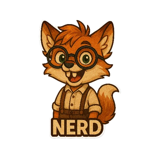 🤓 Стикер «Фокси Жу» для Telegram