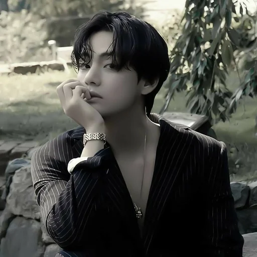🌹 Стикер «TAEHYUNG» для Telegram