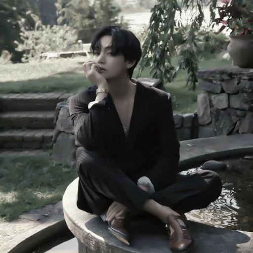 🌹 Стикер «TAEHYUNG» для Telegram