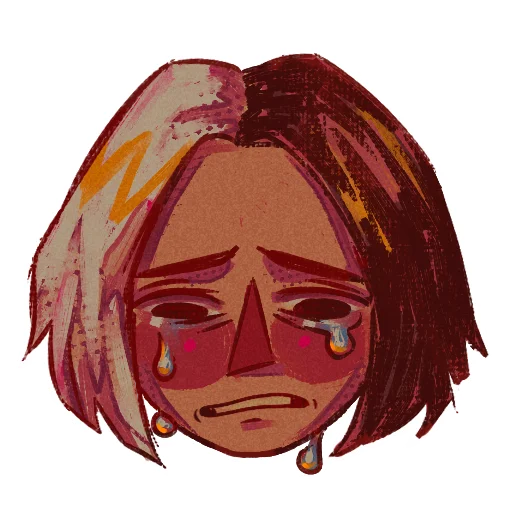 😭 Стикер «ФРИК ПАТИ» для Telegram