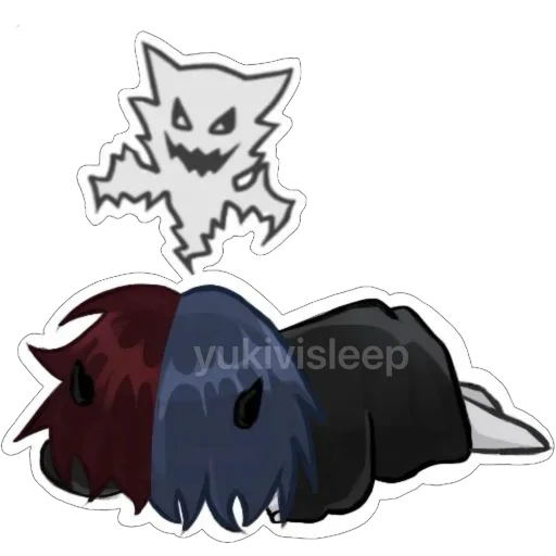 ☠ Стикер «fragileyukivi sleep» для Telegram