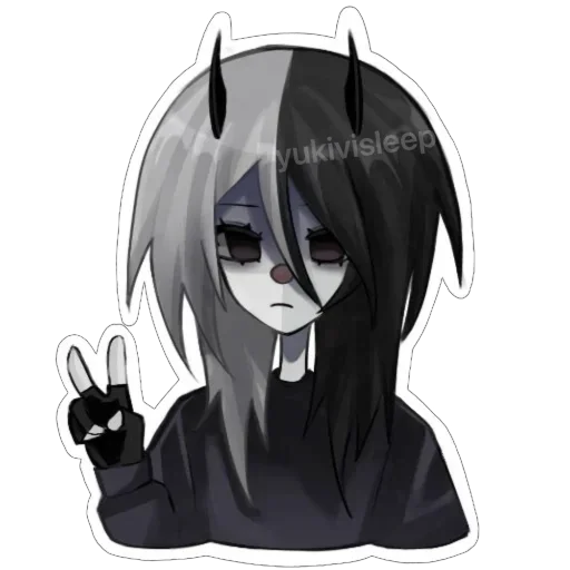 🌂 Стикер «fragileyukivi sleep» для Telegram