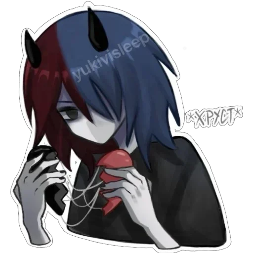 ⛓ Стикер «fragileyukivi sleep» для Telegram