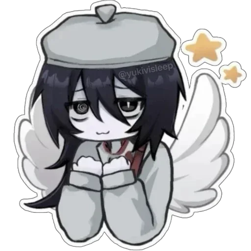 🪽 Стикер «fragileyukivi sleep» для Telegram