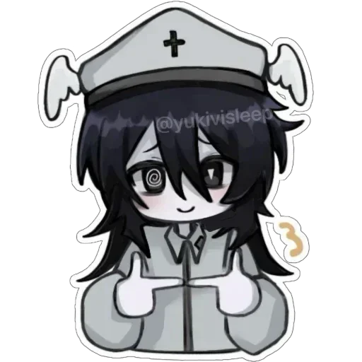 ❤️ Стикер «fragileyukivi sleep» для Telegram