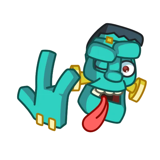🤘 Стикер «Frankenstein» для Telegram