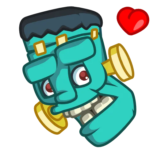 😘 Стикер «Frankenstein» для Telegram