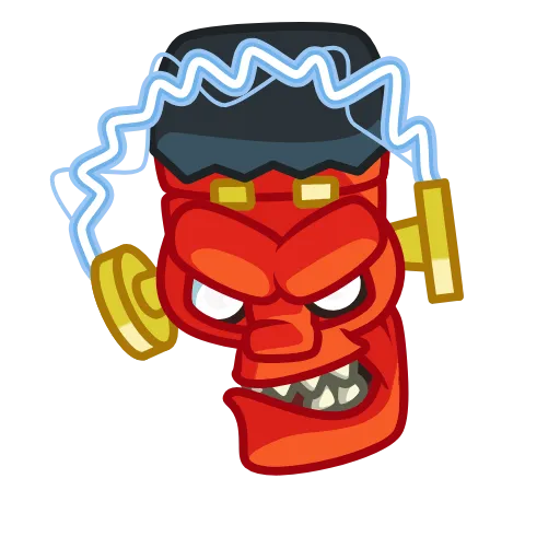 😡 Стикер «Frankenstein» для Telegram