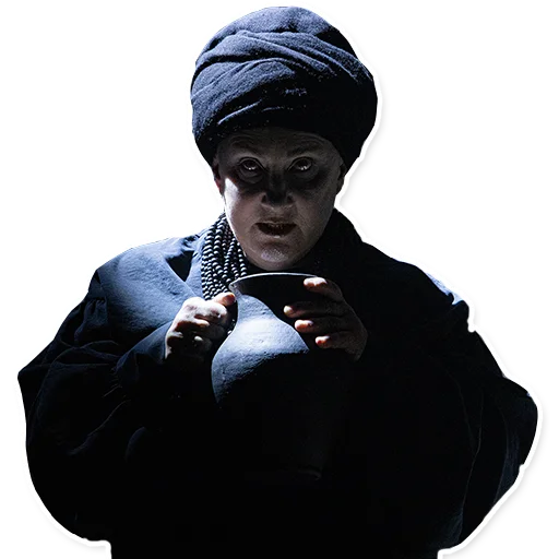 🌑 Стикер «театр франка / franko theatre» для Telegram
