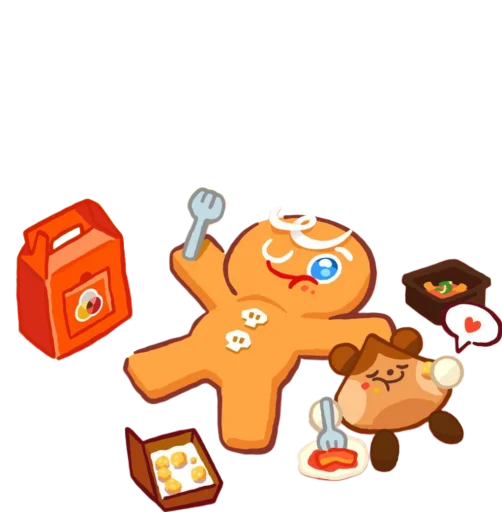🤩 Стикер «Cookie Freak» для Telegram