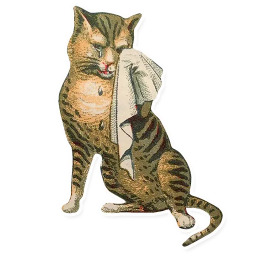 😿 Стикер «Упоротый Антиквариат» для Telegram