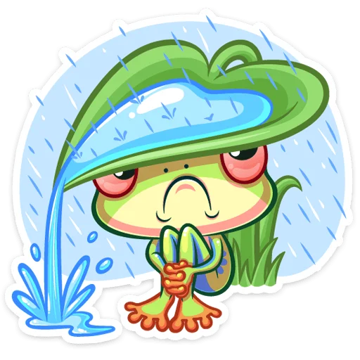 ☔️ Стикер «Фредди» для Telegram
