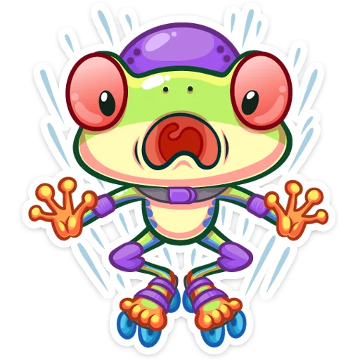 🛼 Стикер «Фредди» для Telegram