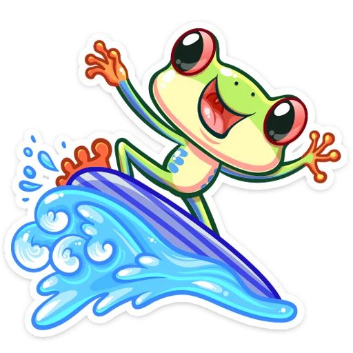 🏂 Стикер «Фредди» для Telegram