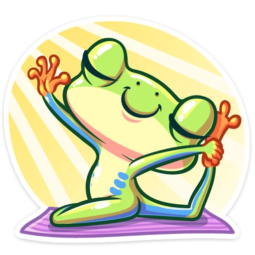 🧘‍♀ Стикер «Фредди» для Telegram