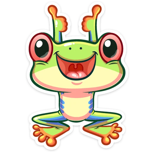 🐸 Стикер «Фредди» для Telegram