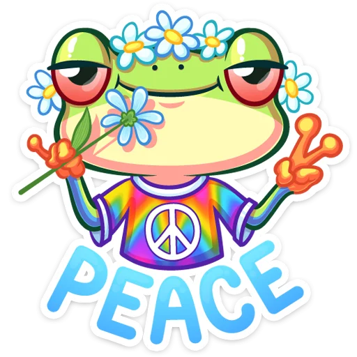 ✌️ Стикер «Фредди» для Telegram