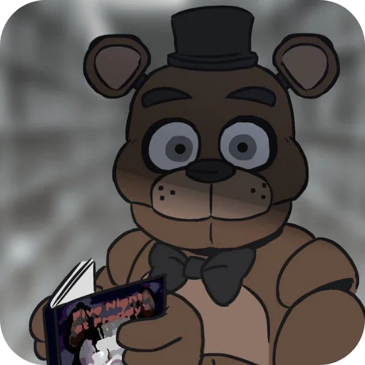 😶 Стикер «Freddy fazbear» для Telegram