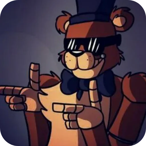 😎 Стикер «Freddy fazbear» для Telegram