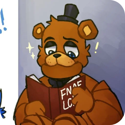 😇 Стикер «Freddy fazbear» для Telegram
