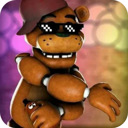😎 Стикер «Freddy fazbear» для Telegram