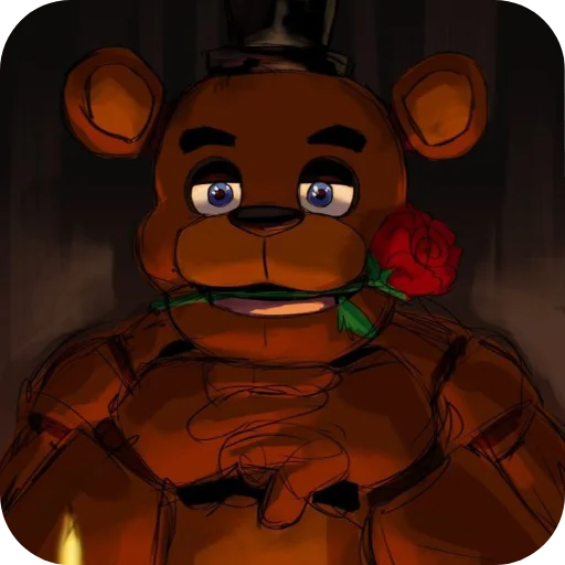 😘 Стикер «Freddy fazbear» для Telegram