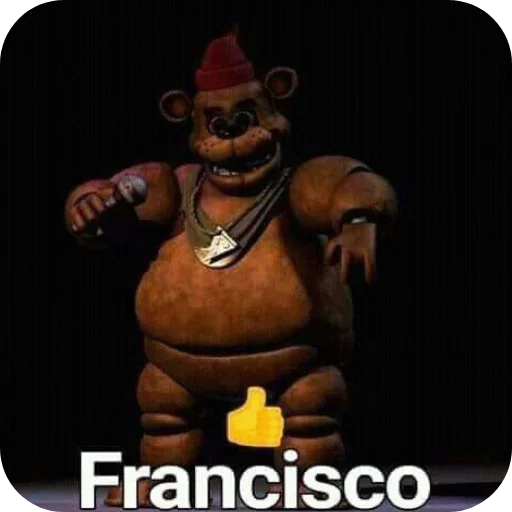 👍 Стикер «Freddy fazbear» для Telegram