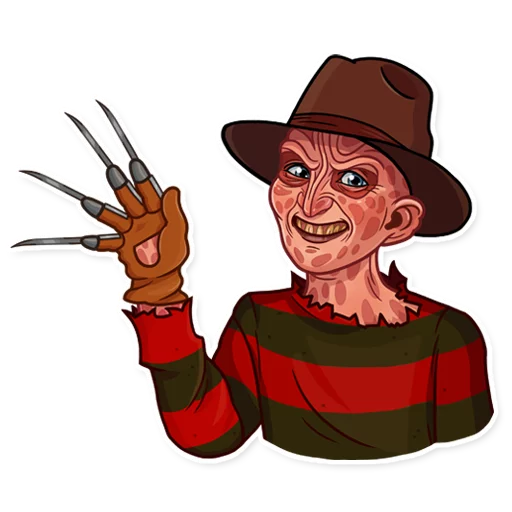 👋 Стикер «Freddy Krueger» для Telegram