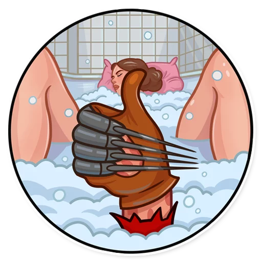 👍 Стикер «Freddy Krueger» для Telegram