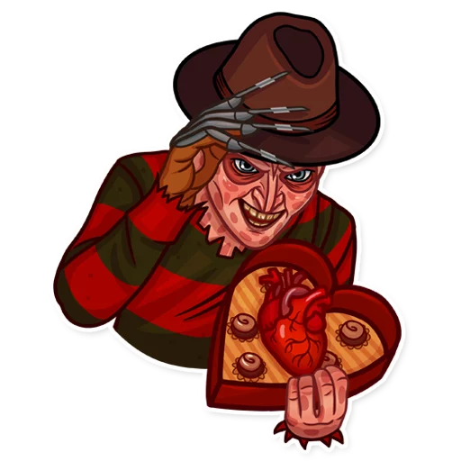 🎁 Стикер «Freddy Krueger» для Telegram