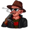 🚬 Эмодзи «Фреди Крюгер Freddy Krueger» для Telegram