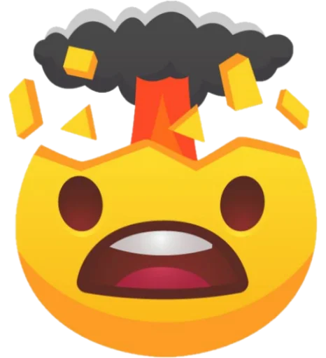 🤯 Стикер «free emoji» для Telegram