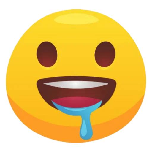 🤤 Стикер «free emoji» для Telegram