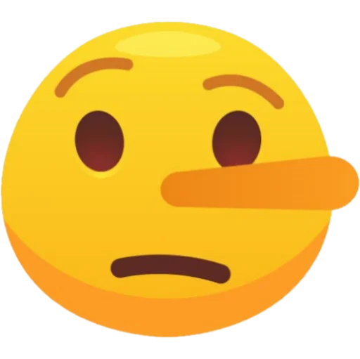 🤥 Стикер «free emoji» для Telegram