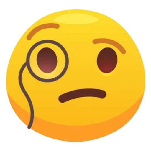 🧐 Стикер «free emoji» для Telegram