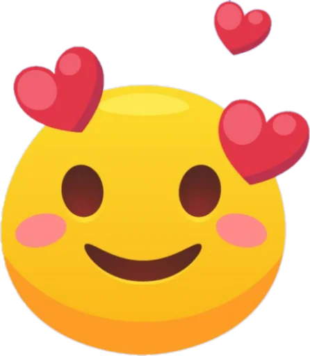 🥰 Стикер «free emoji» для Telegram