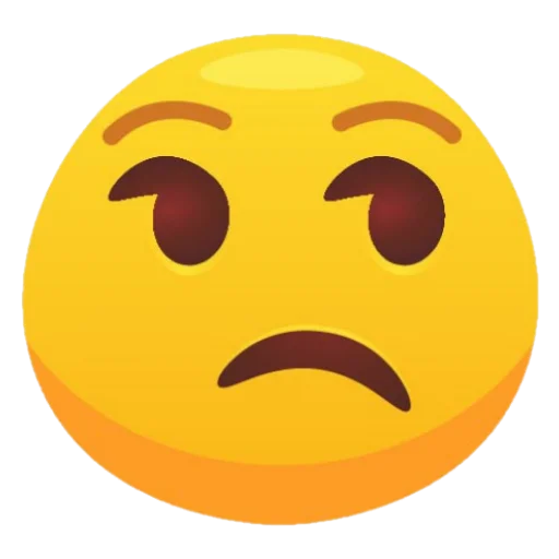 😒 Стикер «free emoji» для Telegram