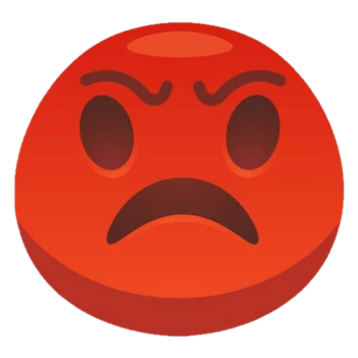 😡 Стикер «free emoji» для Telegram