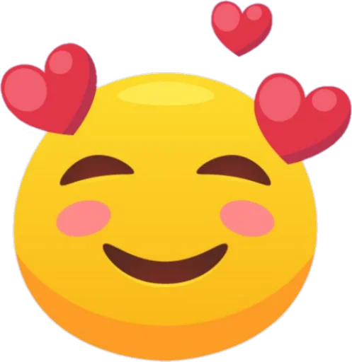 🥰 Стикер «free emoji» для Telegram