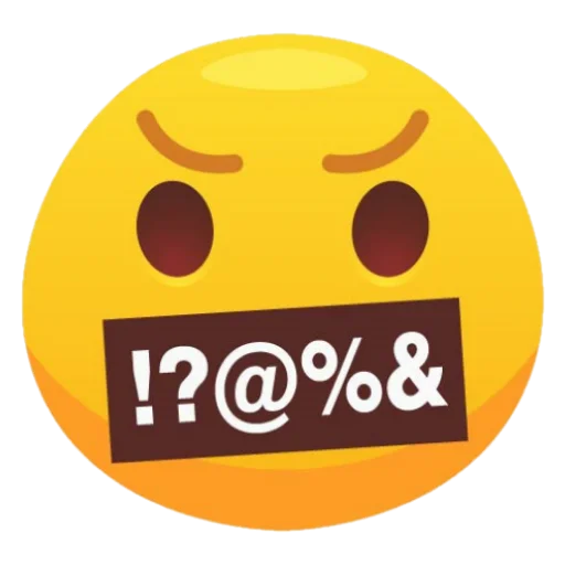 🤬 Стикер «free emoji» для Telegram