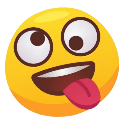 🤪 Стикер «free emoji» для Telegram