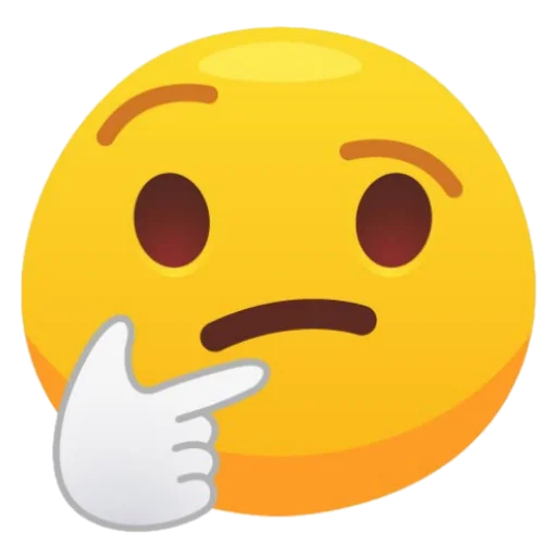 🤔 Стикер «free emoji» для Telegram