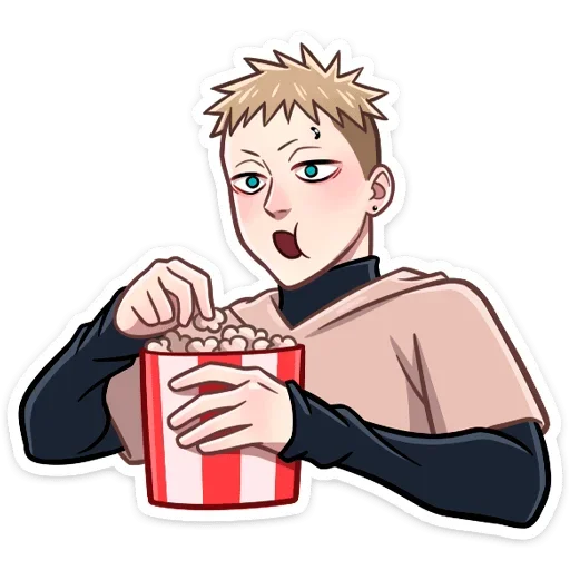 🍿 Стикер «Йори» для Telegram